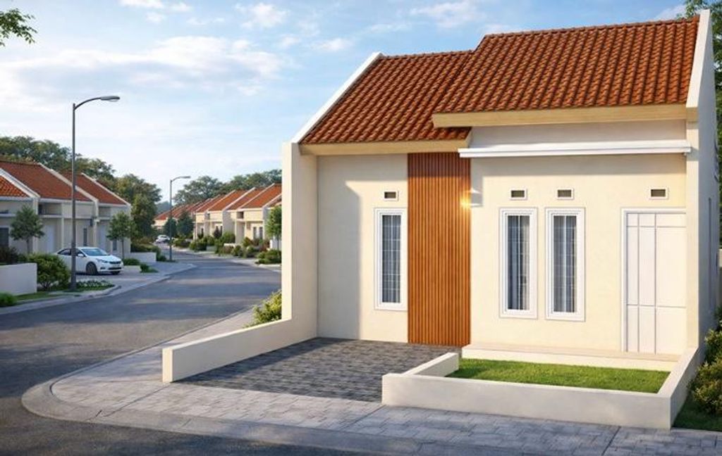 foto tampak rumah tipe MONSTERA B (36/60) perumahan THE HIGHLAND SINGHASARI RESIDENCE