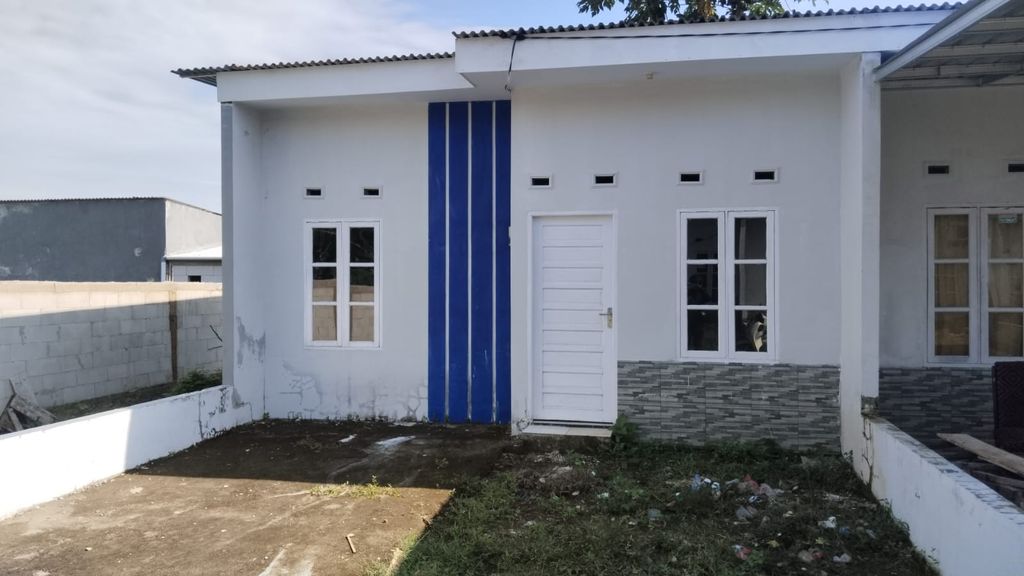 foto tampak rumah tipe 30/72 perumahan ASERA RESIDENCE