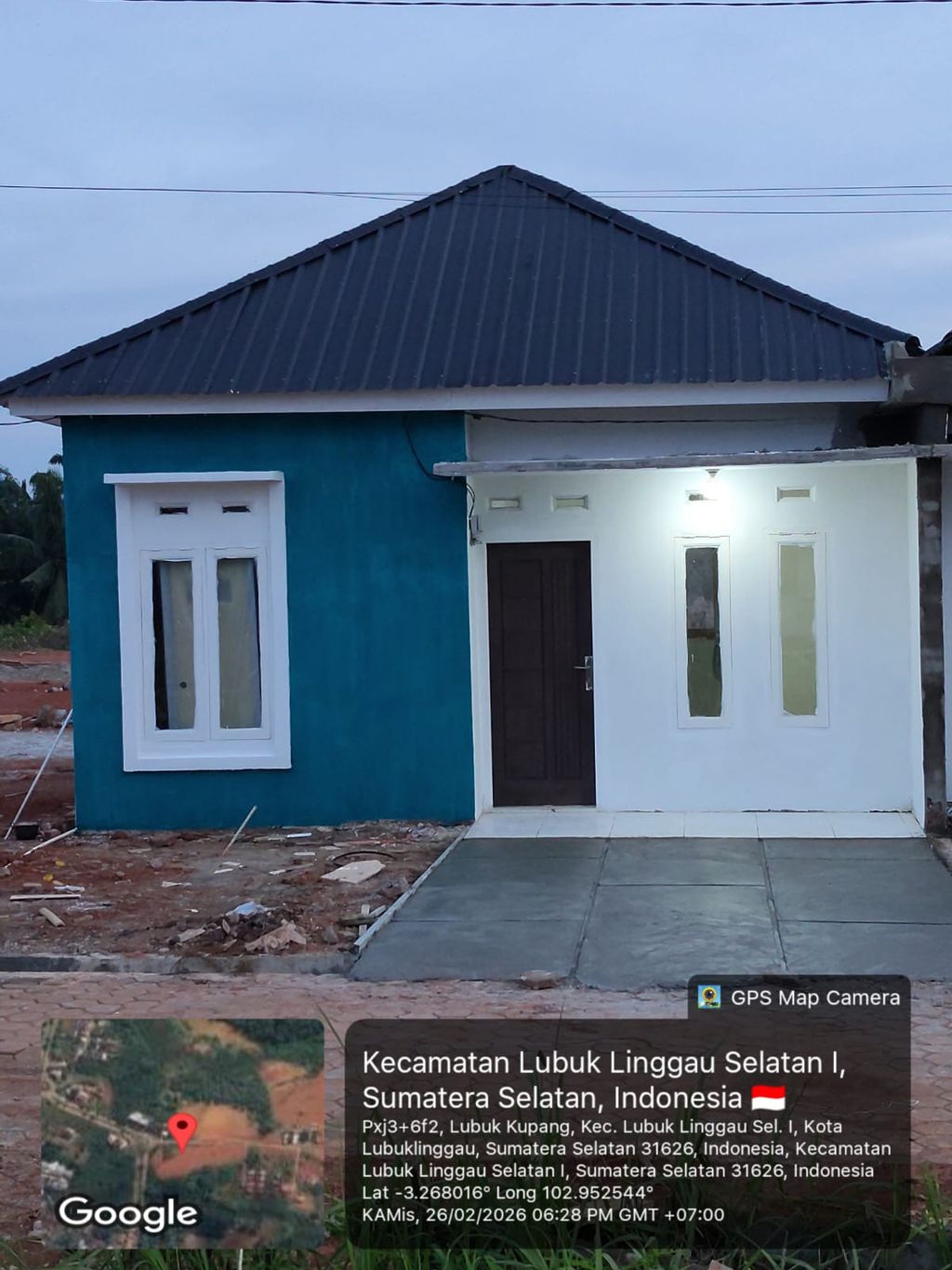 foto tampak rumah tipe 36/98 perumahan DUTA CITRA REGENCY TAHAP II