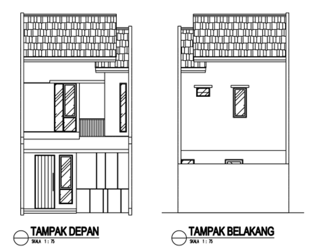 foto tampak rumah tipe Corniche Standar perumahan PURI JAYA 26