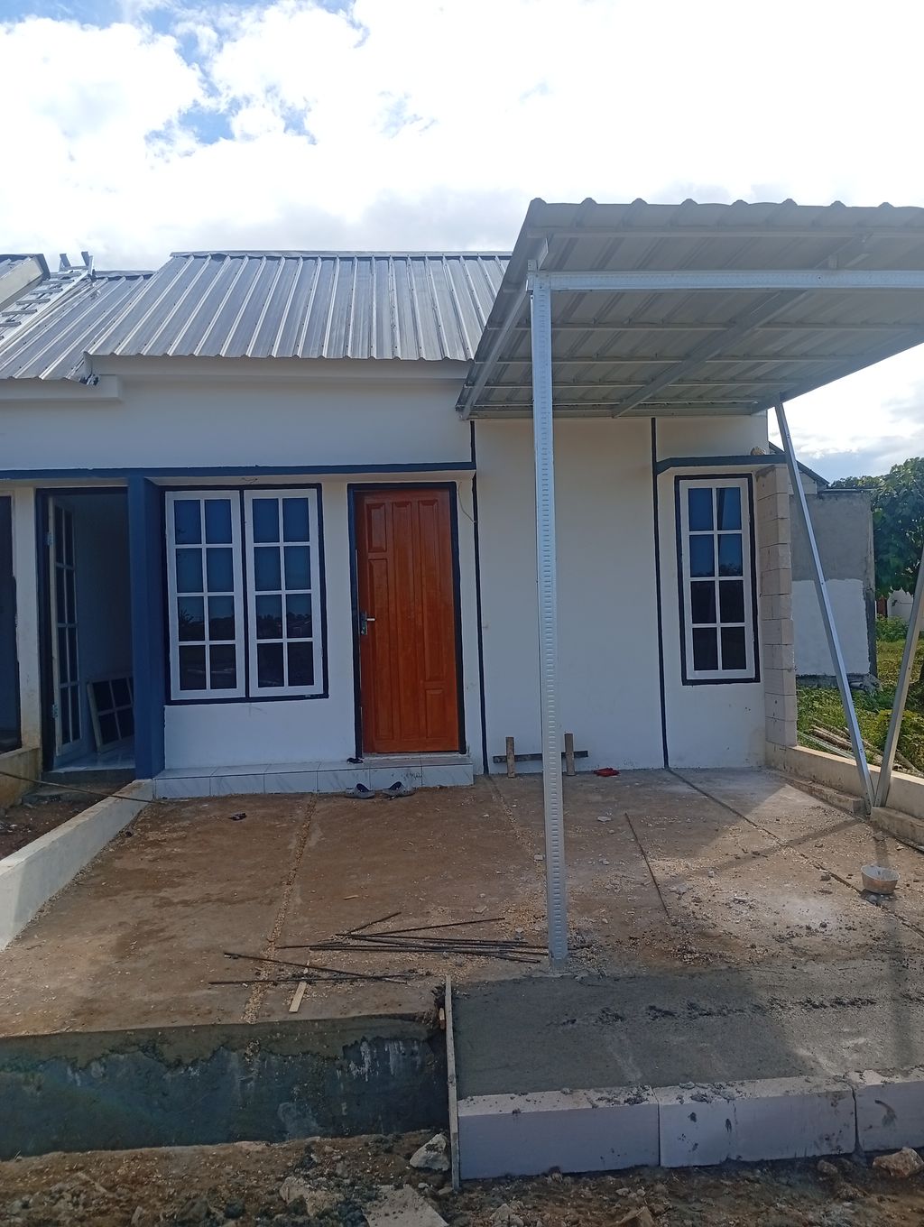 foto tampak rumah tipe 36/72 NEW perumahan PURNAMA RESIDENCE TAHAP 3