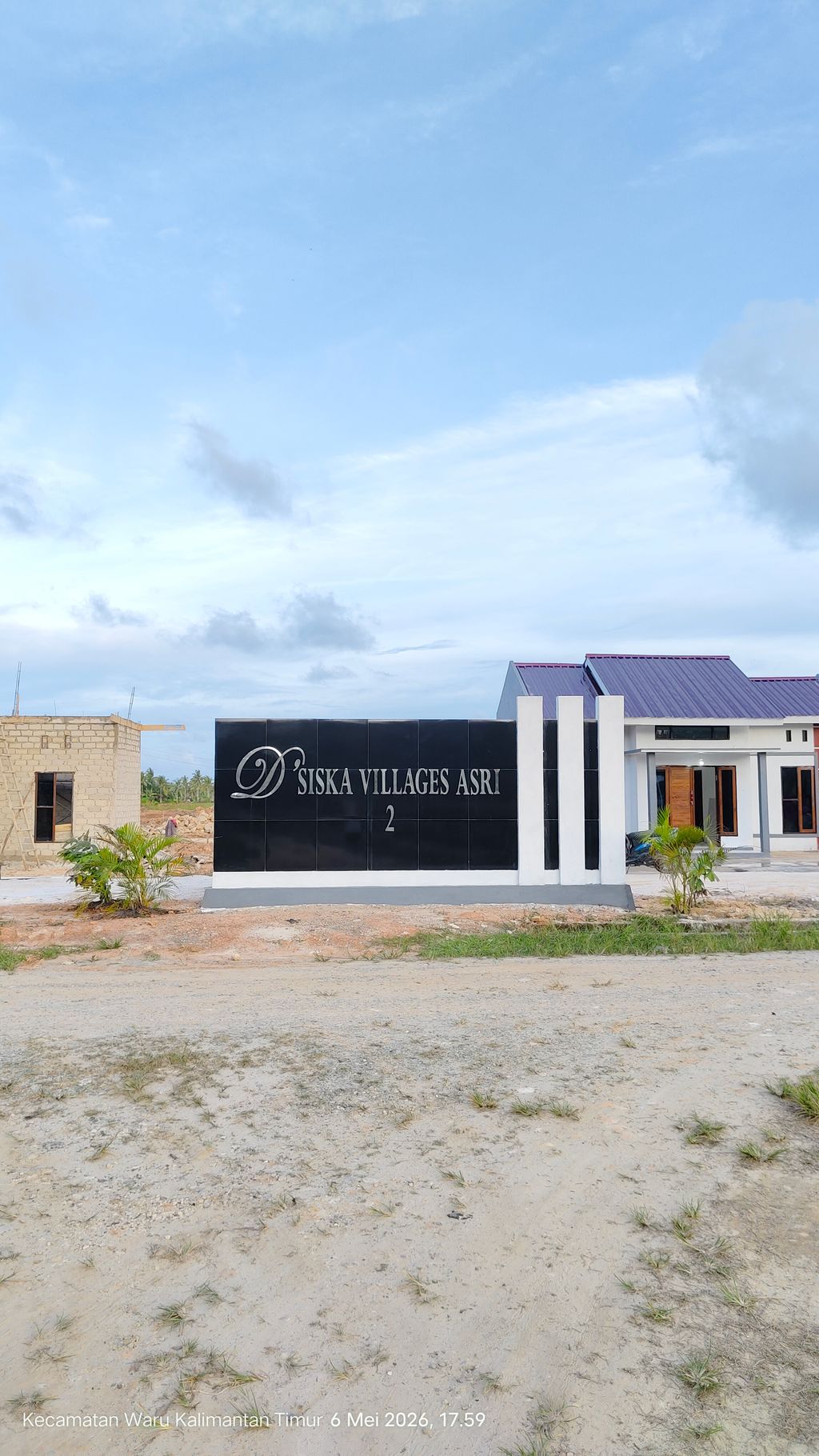 foto gerbang perumahan D'SISKA VILLAGES ASRI 2