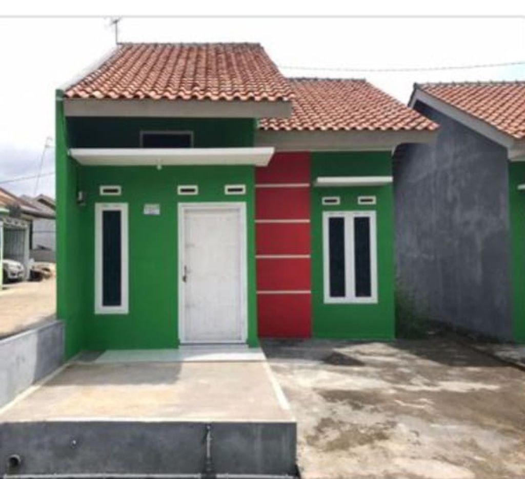 foto tampak rumah tipe 36/72. perumahan Bandarsari Utama 2