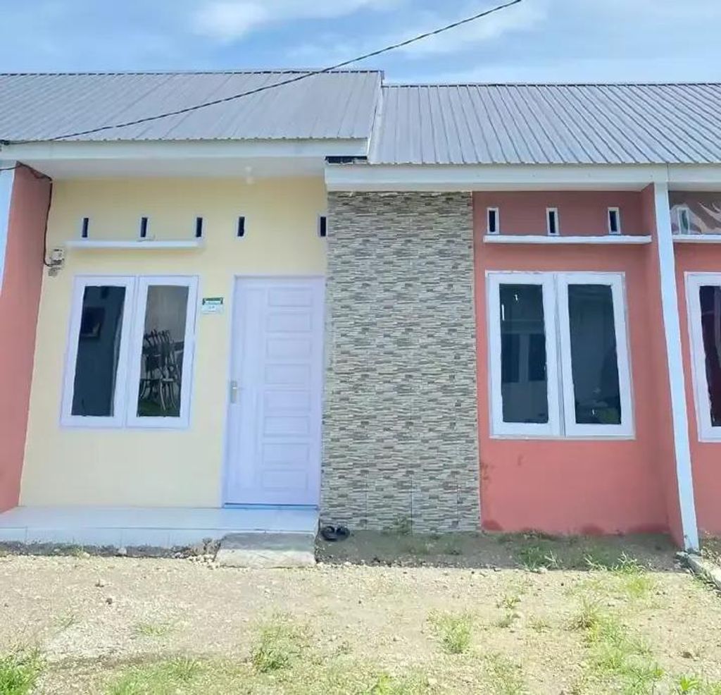 foto tampak rumah tipe 36/84 perumahan Green Orlando Village