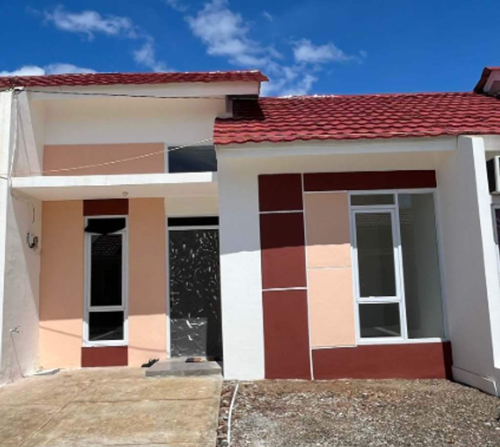 foto tampak rumah tipe 36/95 perumahan PUSPA GRIYA thp2