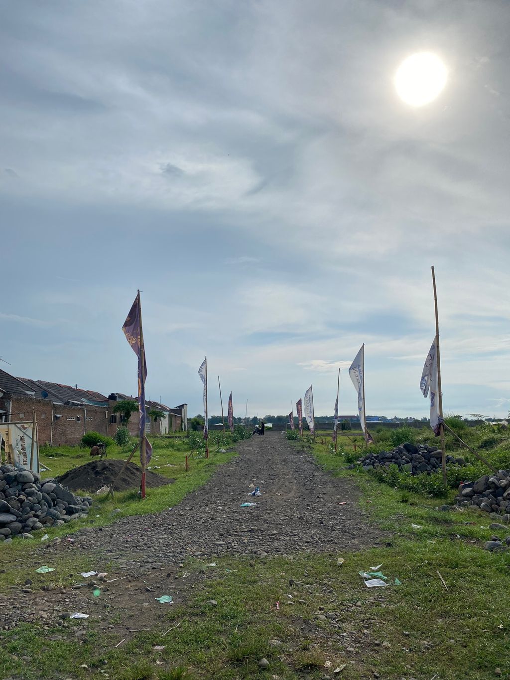 foto posisi tengah perumahan SAMAWA GARDEN - CLUSTER 3