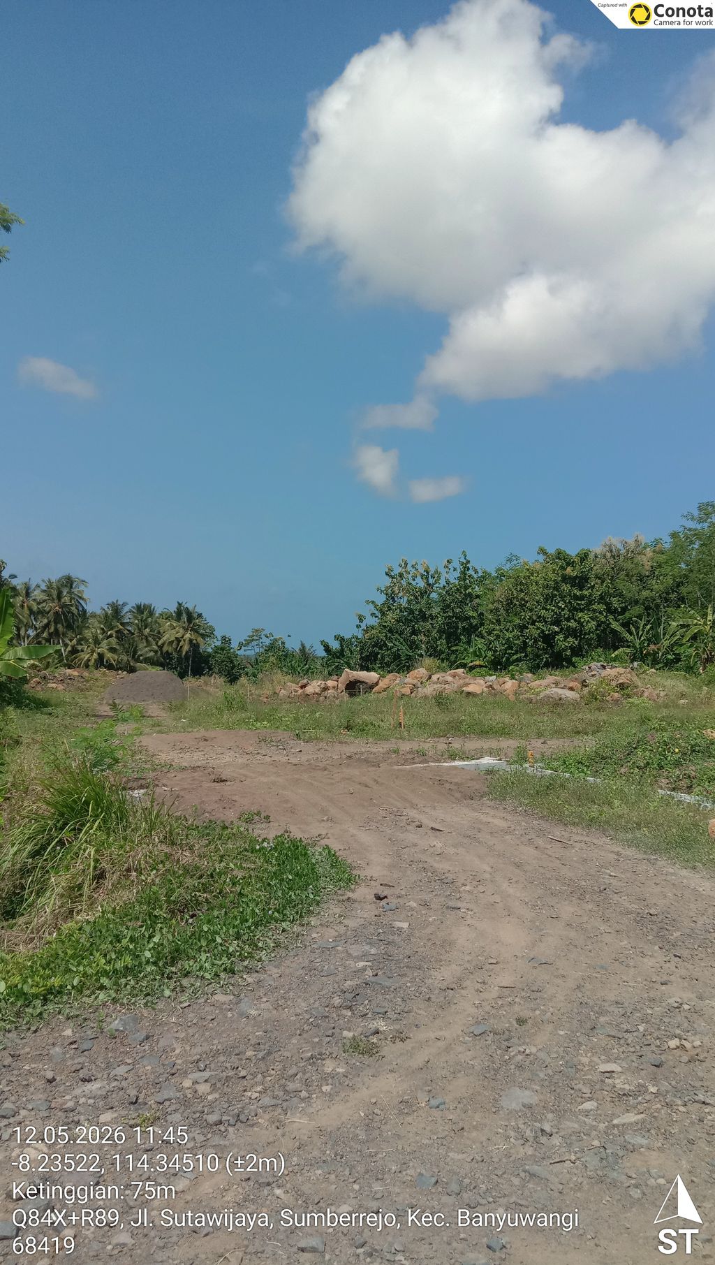 foto posisi tengah perumahan CEMARA REGENCY 2