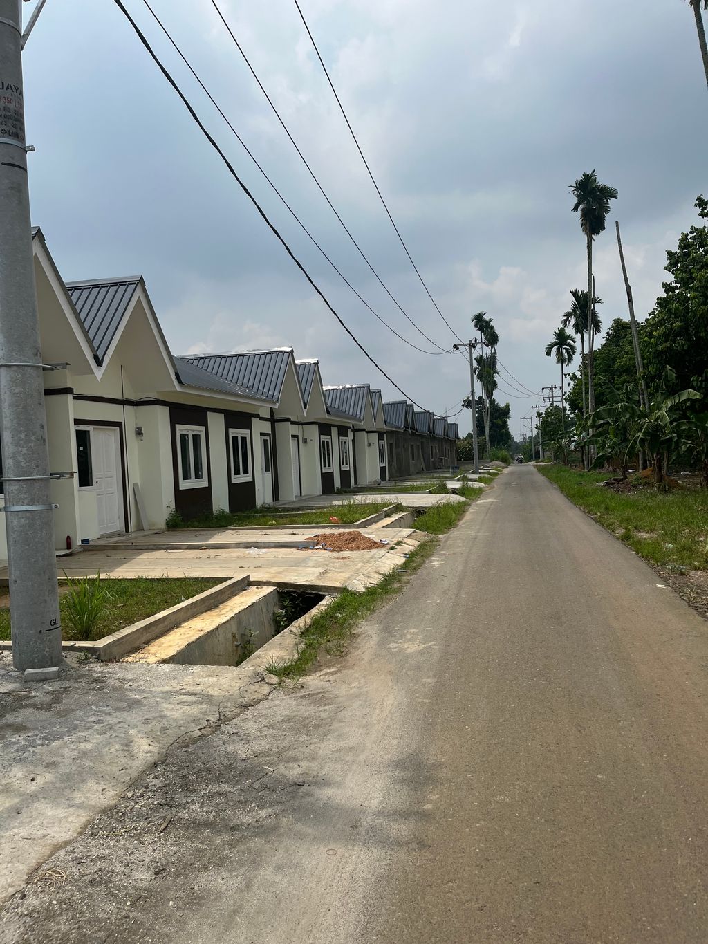 foto posisi tengah perumahan Griya Nusantara