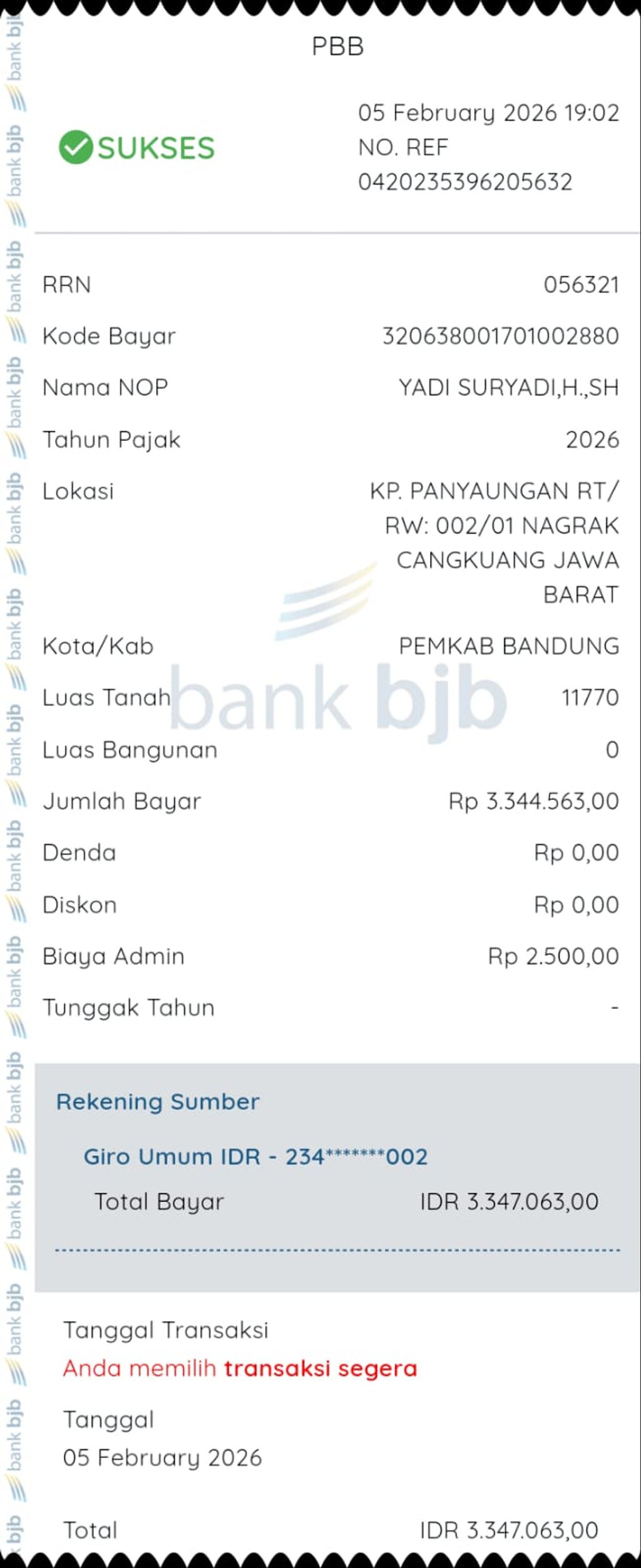 foto tampak rumah tipe 38 Compact (2 kamar) (370) perumahan G-Land Pajajaran Village 2