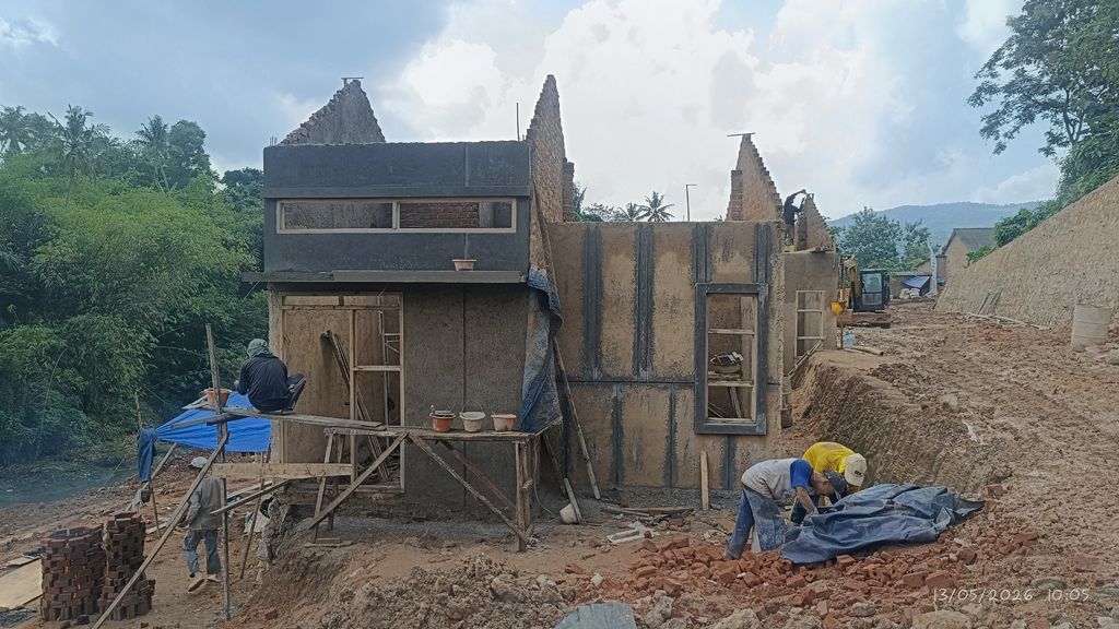 foto tampak rumah tipe 36/72 perumahan NAWA RESIDENCE TANJUNG RAYA