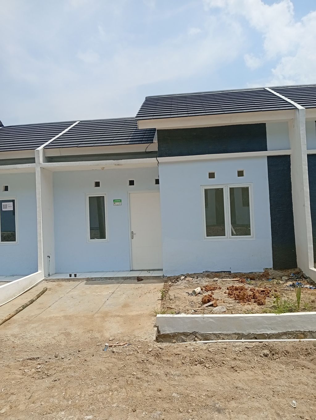 foto tampak rumah tipe 28/60 perumahan OLGA SEJAHTERA RESIDENCE