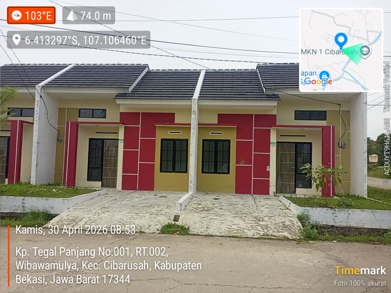 foto contoh rumah perumahan KHARISMA CAHAYA RESIDENCE