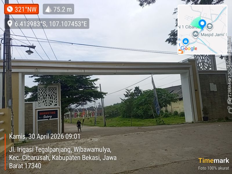 foto gerbang perumahan KHARISMA CAHAYA RESIDENCE