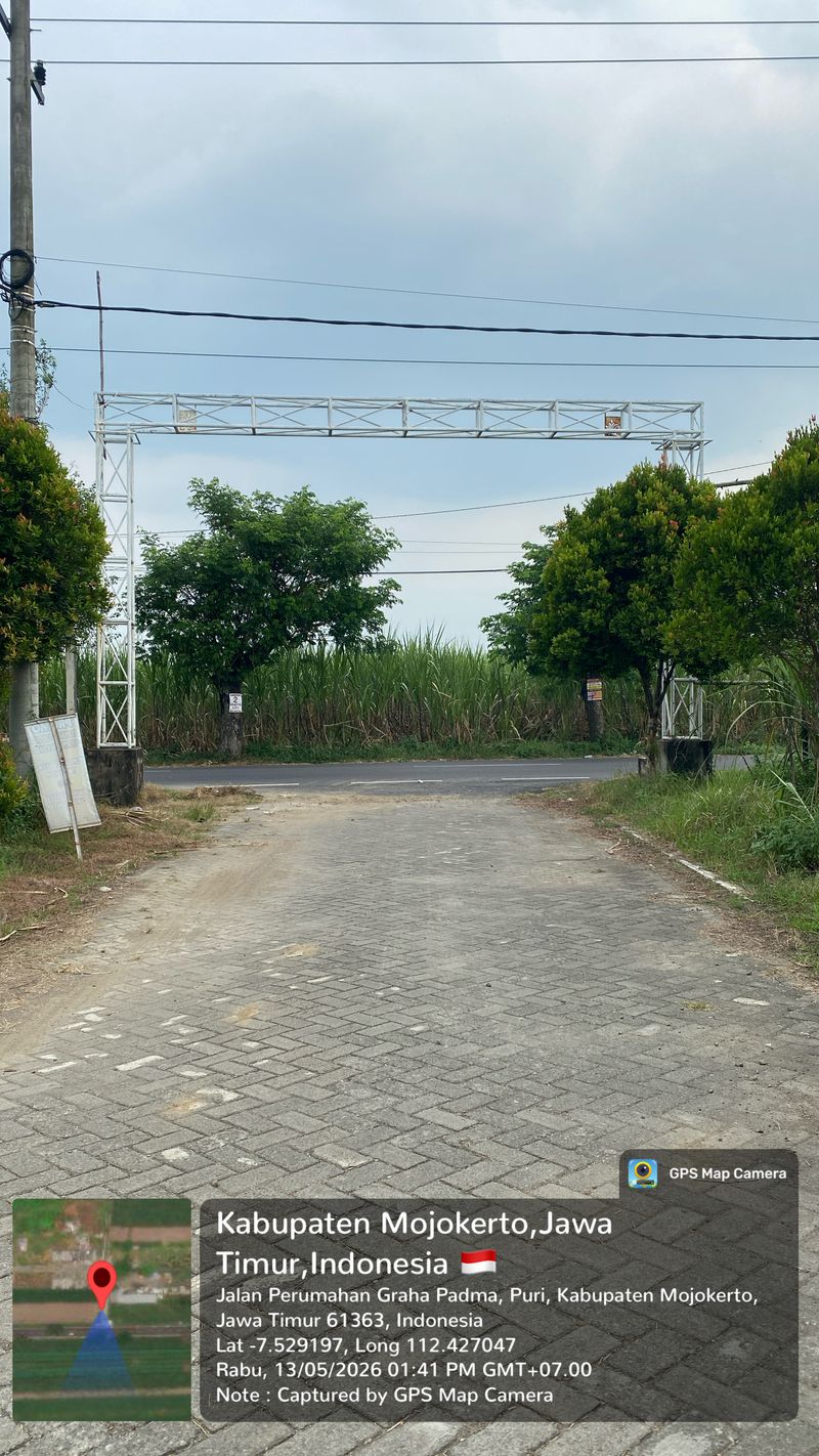 foto gerbang perumahan GRIYA PURI PERMATA