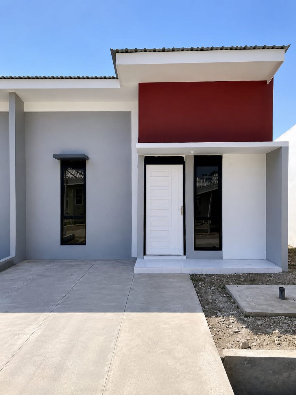 foto tampak rumah tipe DELONIX perumahan DELONIX GRIYA MARTUBUNG 3
