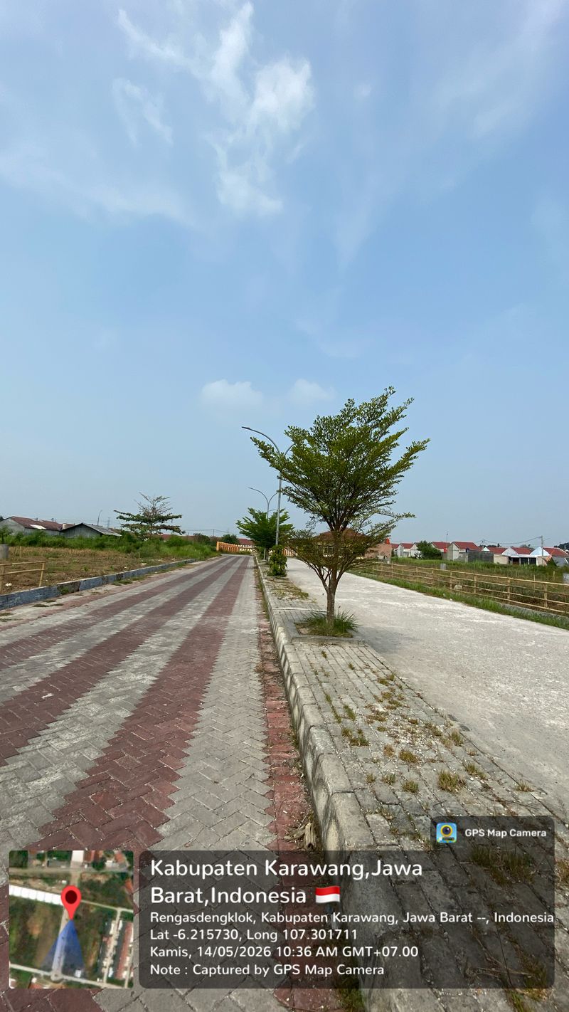 foto posisi tengah perumahan KALANGSARI INDAH