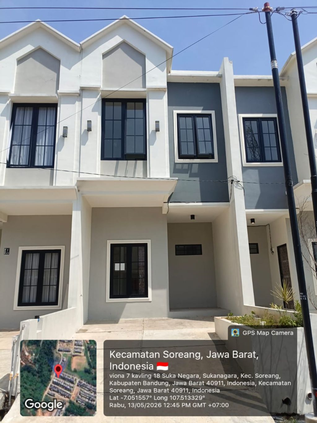 foto tampak rumah tipe 38 Compact 2 Kamar HC(278) perumahan Bukit Sukanagara Resort