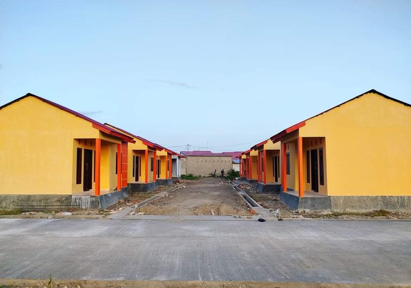 foto posisi tengah perumahan Alya Residence 1 Tahap 2