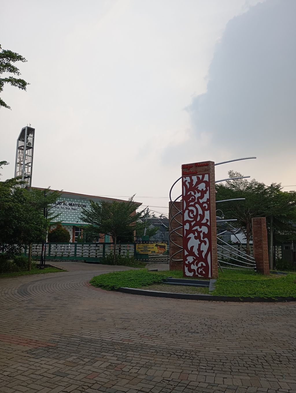 foto posisi tengah perumahan Griya Pesona Madani Tahap 3