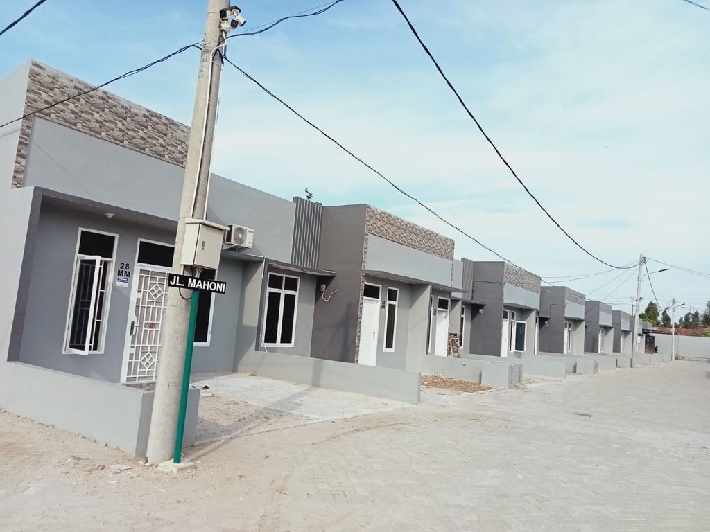 foto tampak rumah tipe 36/72 perumahan PERUMAHAN CILACAP ASRI