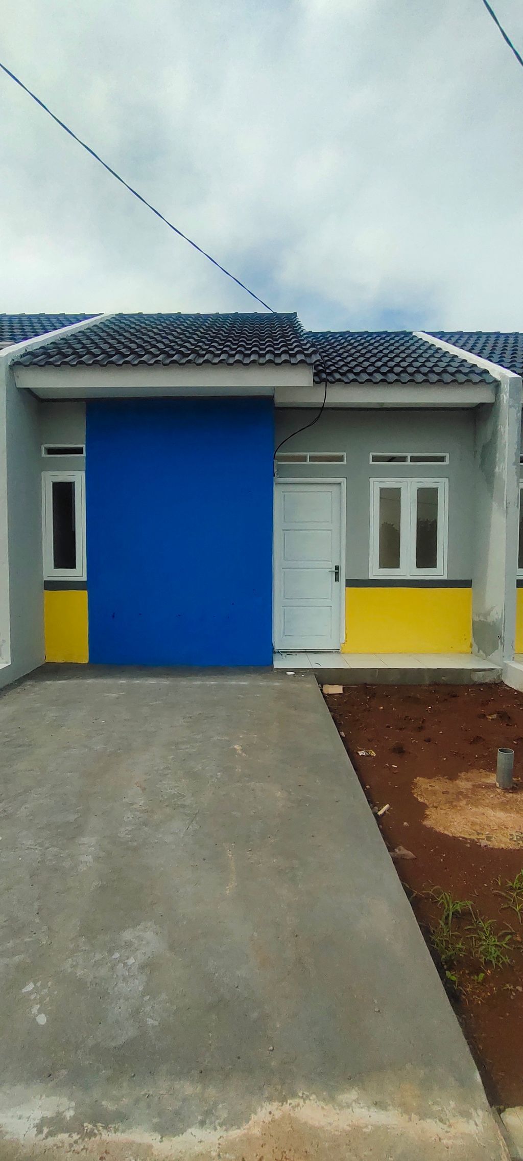 foto tampak rumah tipe 30/60 Baru perumahan HARVA GRAND CITY