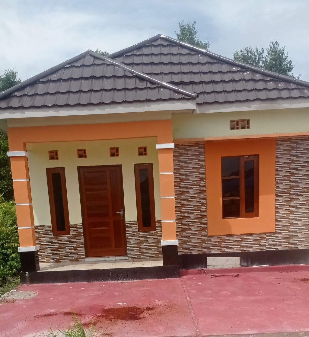 foto tampak rumah tipe subsidi 36 m2 perumahan GRIYA ALAM INDAH 5