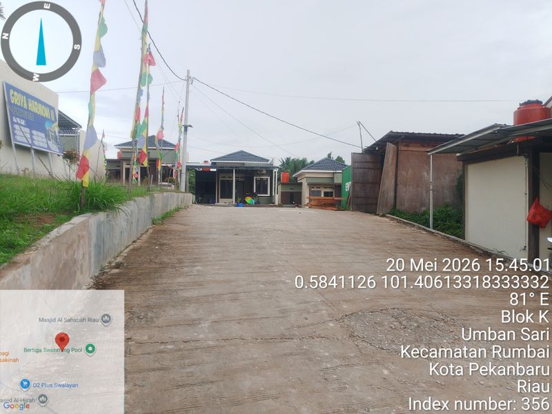 foto gerbang perumahan GRIYA HARMONI II
