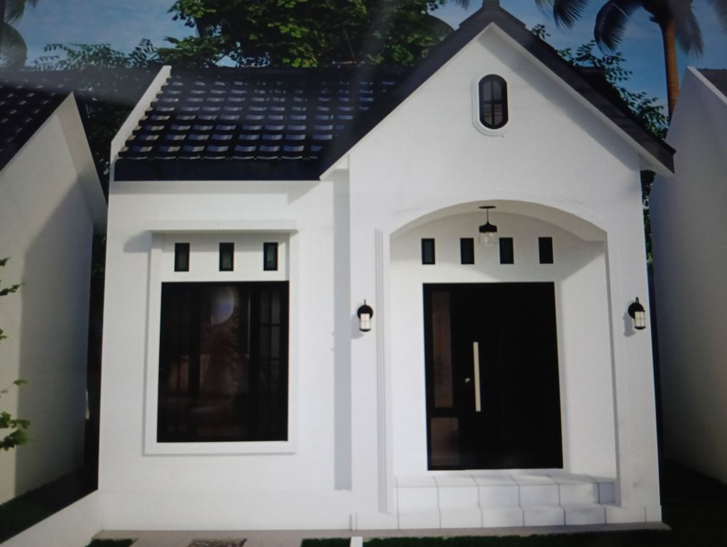 foto denah rumah tipe 36 perumahan BATURAJA GREEN CITY