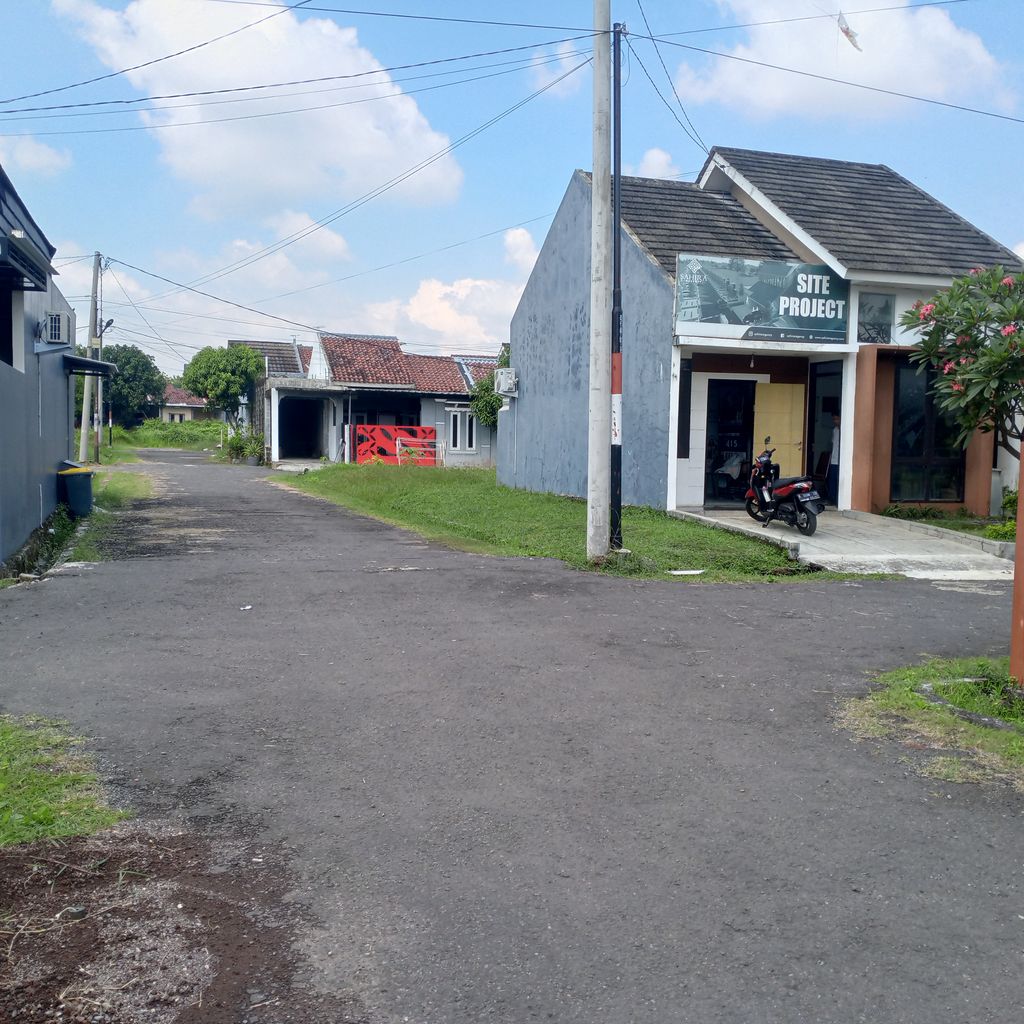 foto posisi tengah perumahan Sahira Regency