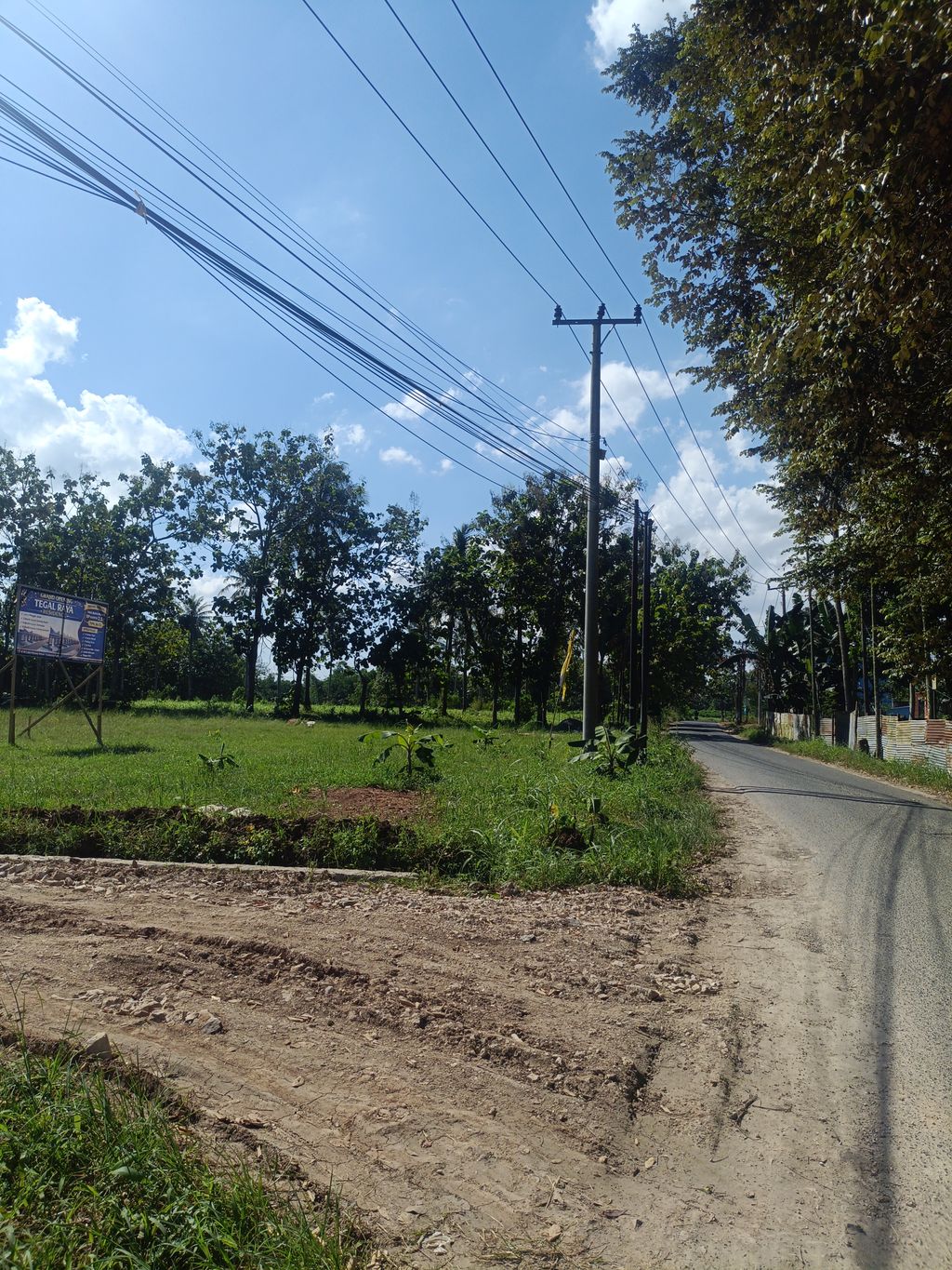 foto gerbang perumahan TEGAL RAYA RESIDENCE