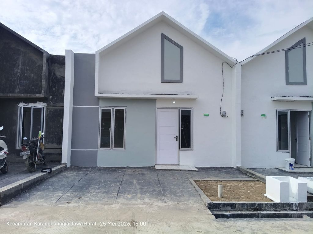 foto tampak rumah tipe Subsidi B perumahan SHAMANDRA GARDENIA 2