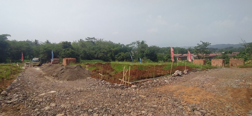 foto posisi tengah perumahan ALAM JAYA RESIDENCE TAHAP VI