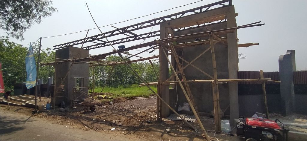 foto gerbang perumahan ALAM JAYA RESIDENCE TAHAP VI