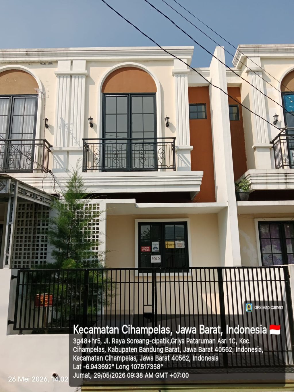 foto denah rumah tipe 50 Compact High Ceiling (3KT) (490) perumahan Griya Pataruman Asri 1