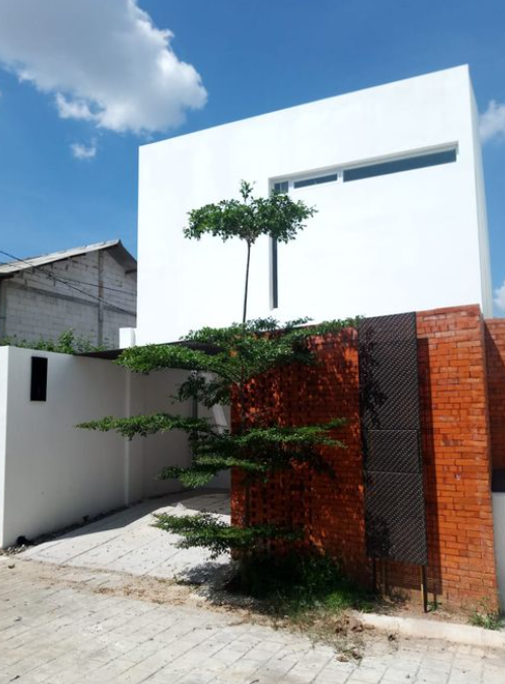 foto tampak rumah tipe TANAGI B CD-03A perumahan BERANDA MAS