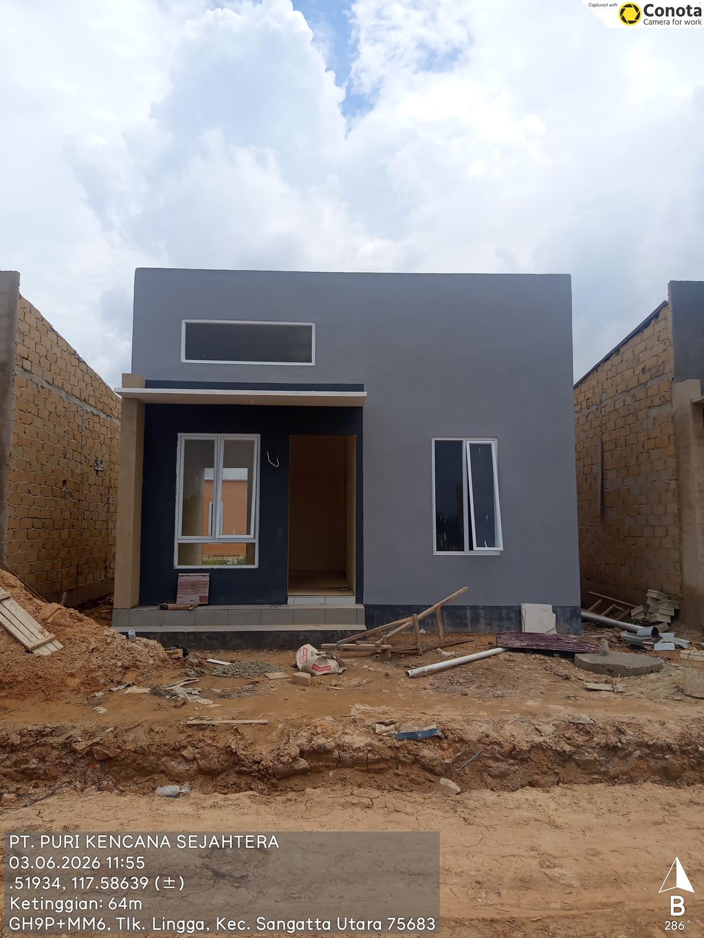 foto contoh rumah perumahan PURI KENCANA 4