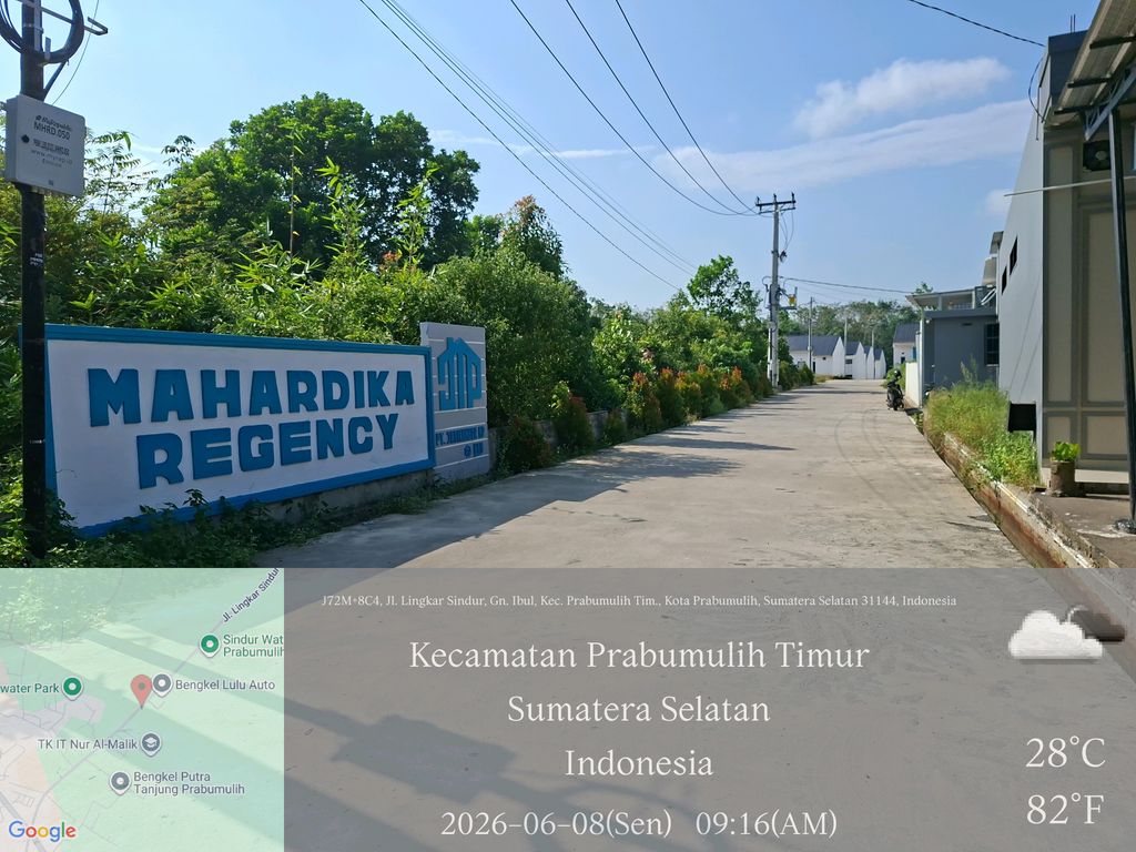 foto gerbang perumahan MAHARDIKA REGENCY TAHAP 2