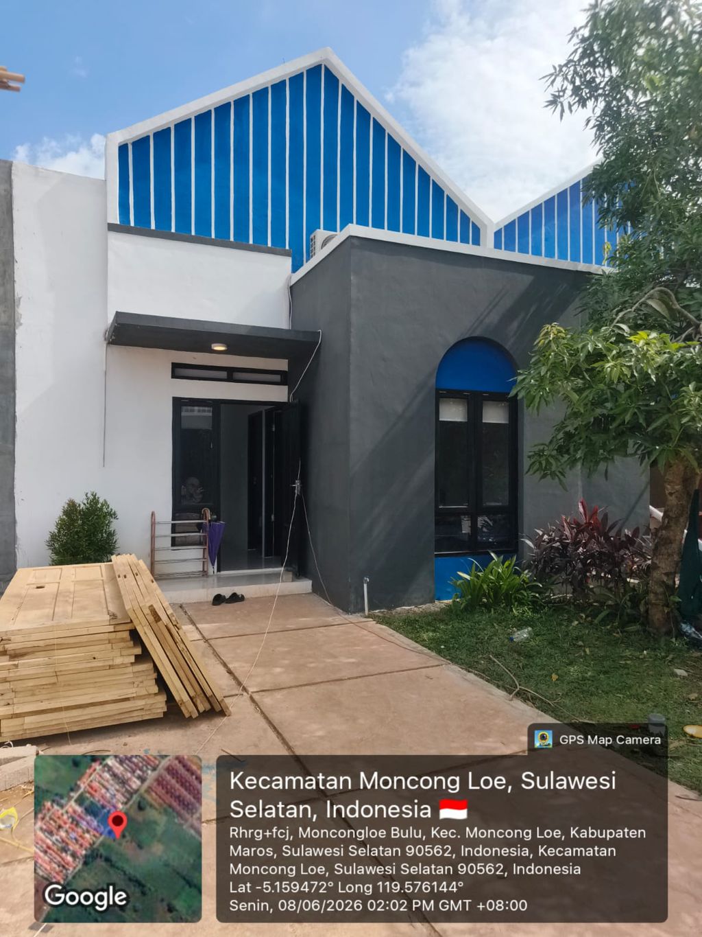 foto contoh rumah perumahan The Maros Madani
