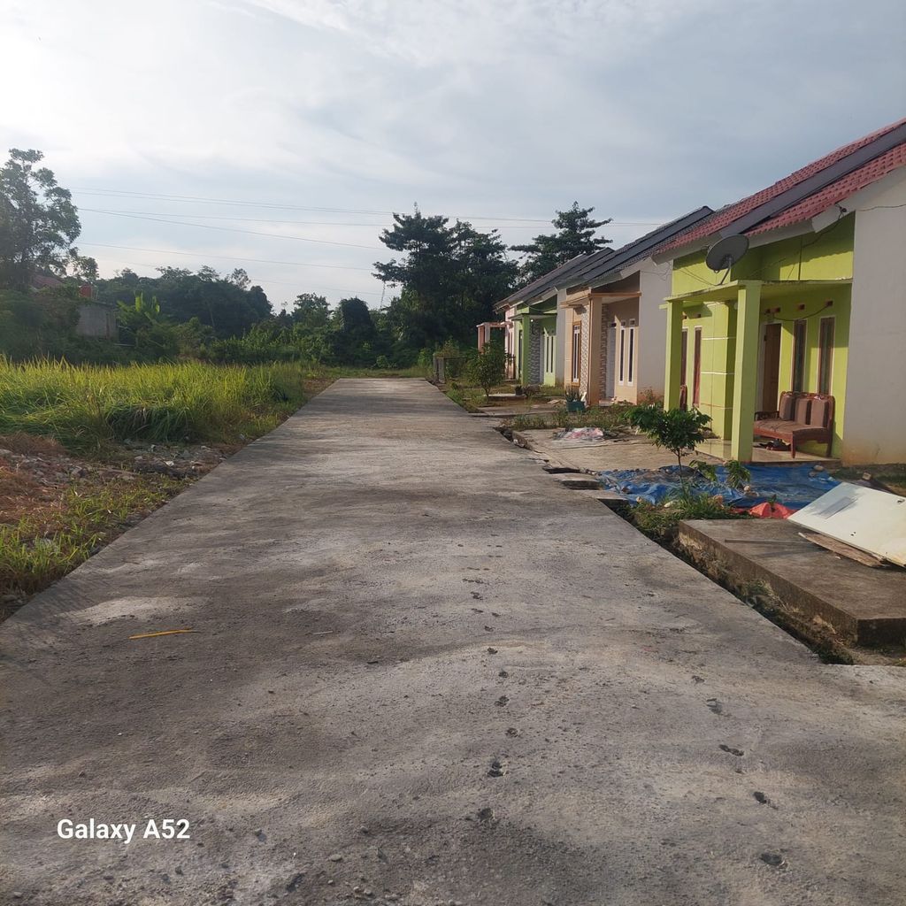 foto denah rumah tipe 36/120 perumahan Puri Kencana II