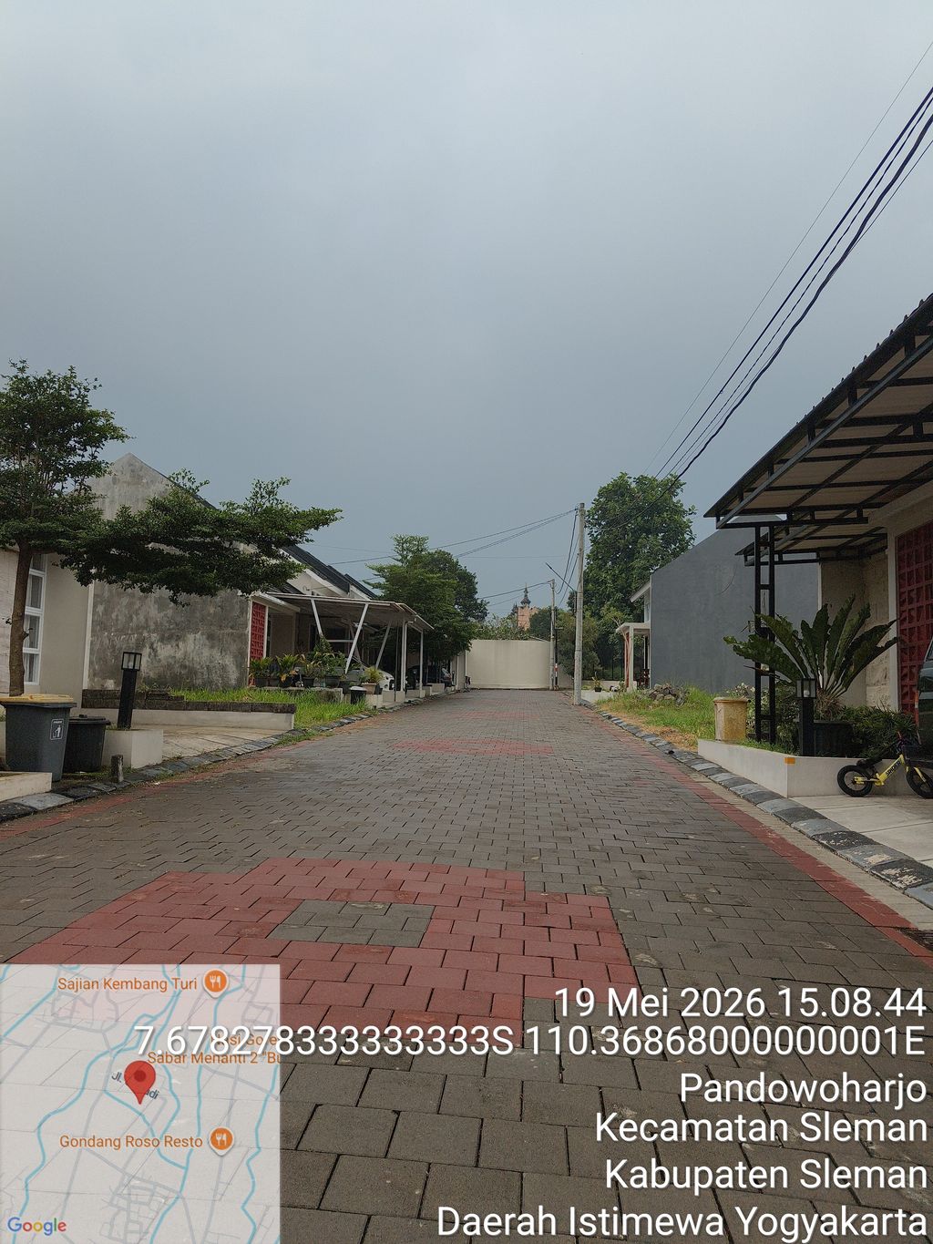 foto posisi tengah perumahan Perumahan Mukti Pandowo Residence