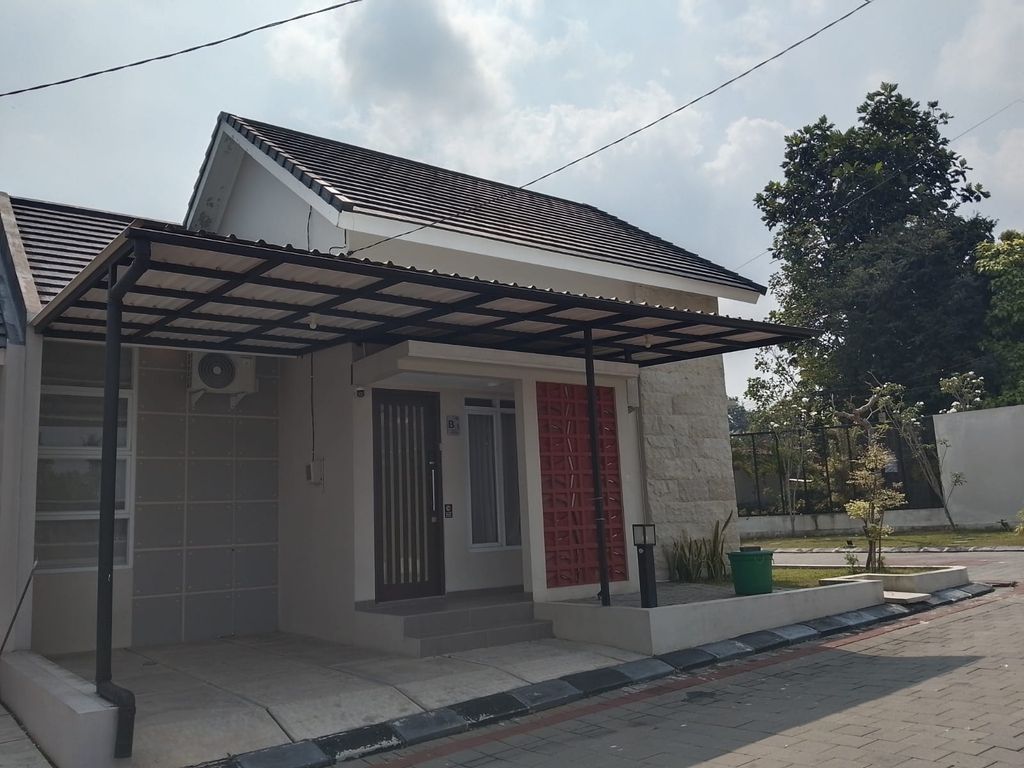 foto tampak rumah tipe 60 perumahan Perumahan Mukti Pandowo Residence