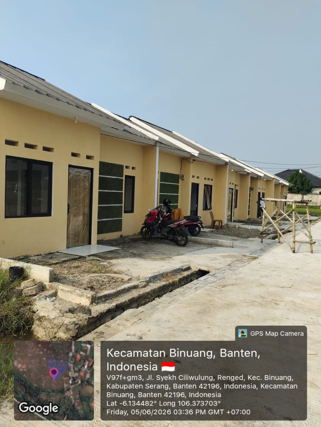 foto tampak rumah tipe 30/60 perumahan BUMI TANGERANG PERMAI