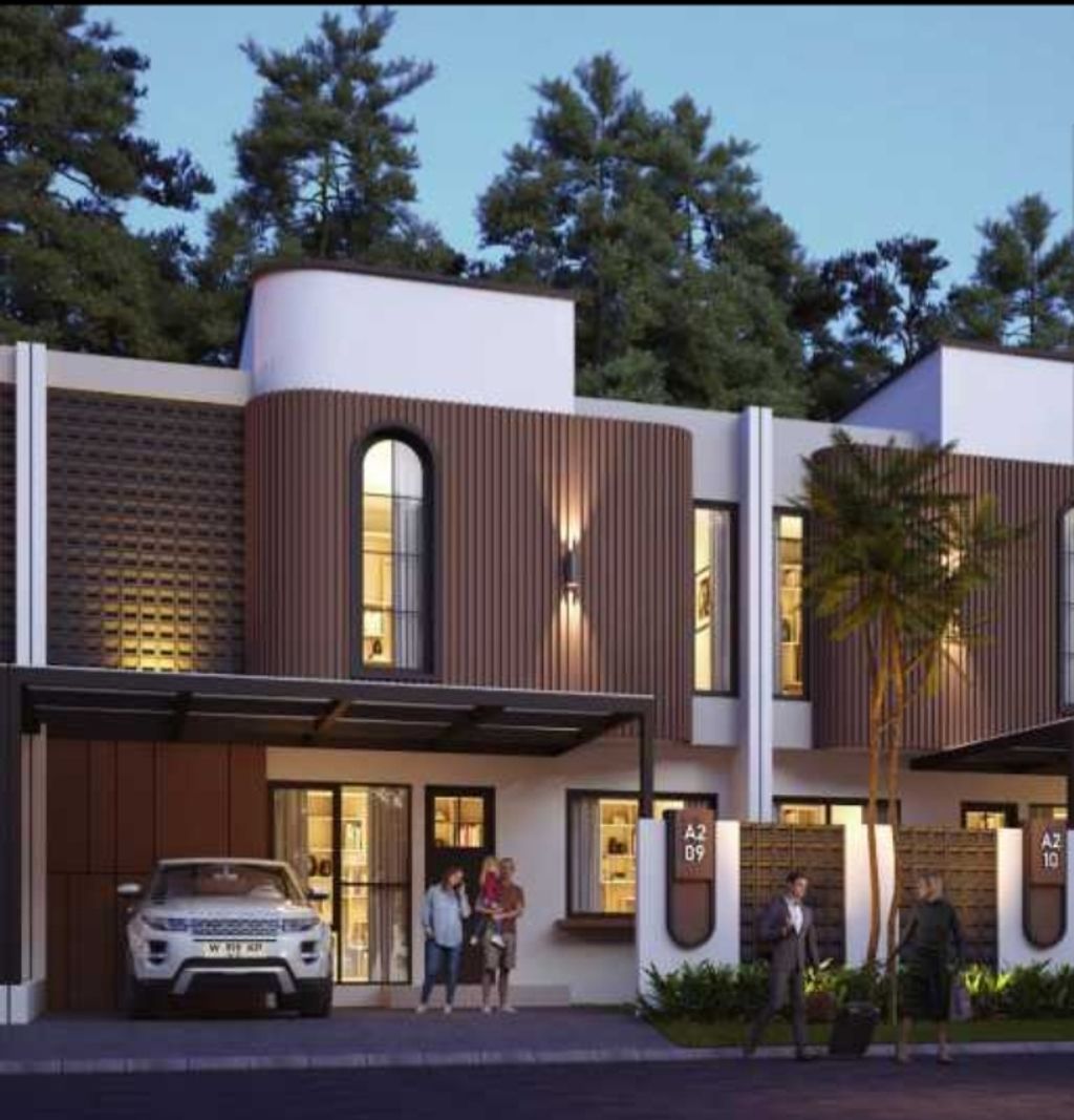 foto tampak rumah tipe THE PASADENA perumahan SUMMERVILLE