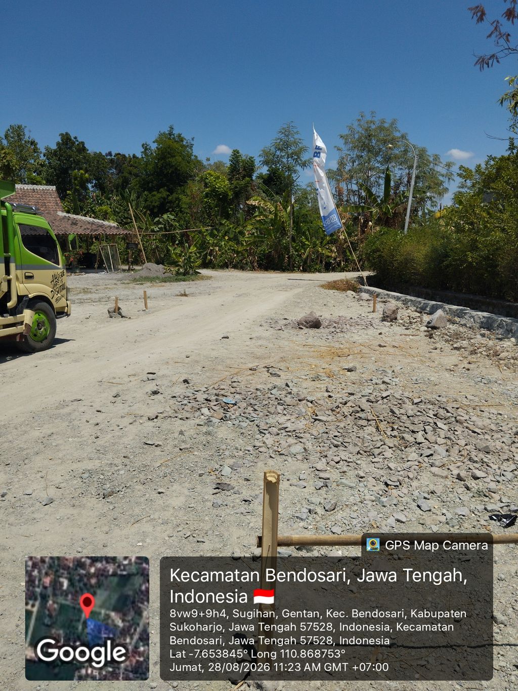 foto gerbang perumahan NIMAS RESIDENCE