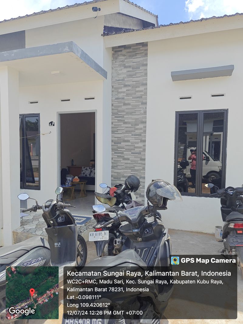 foto contoh rumah perumahan Nature Raya Residence