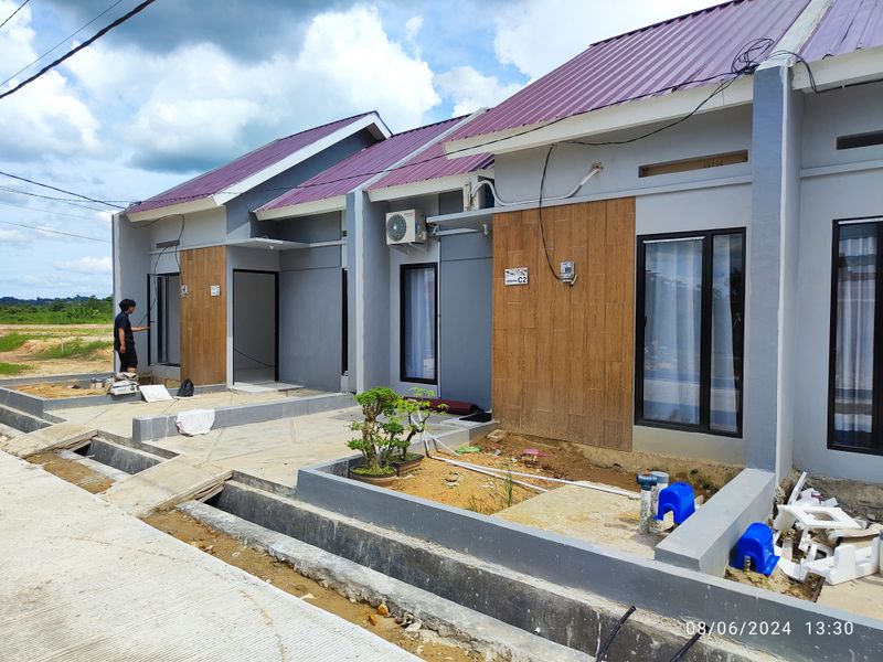 foto contoh rumah perumahan Palaran Indah Kemilau 1 Tahap 2