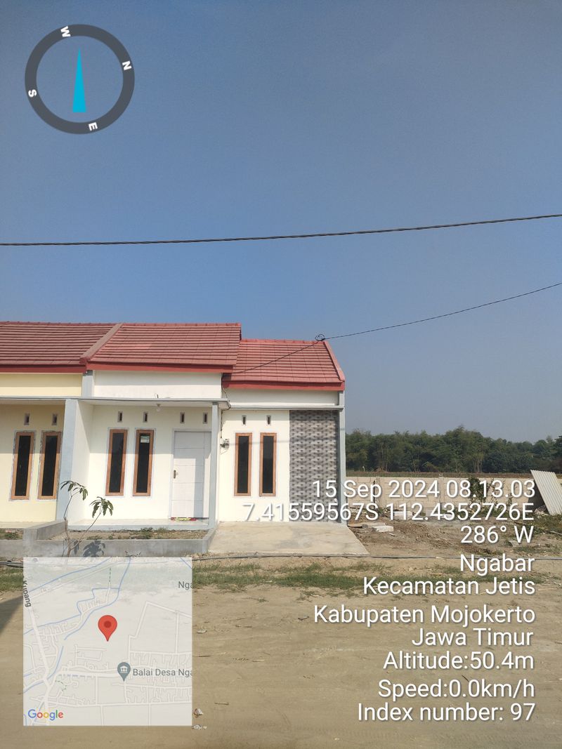 foto contoh rumah perumahan MILITER REGENCY