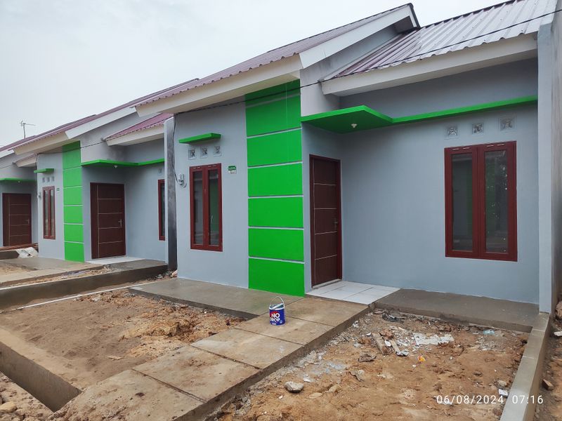 foto contoh rumah perumahan Grand Permata Hijau