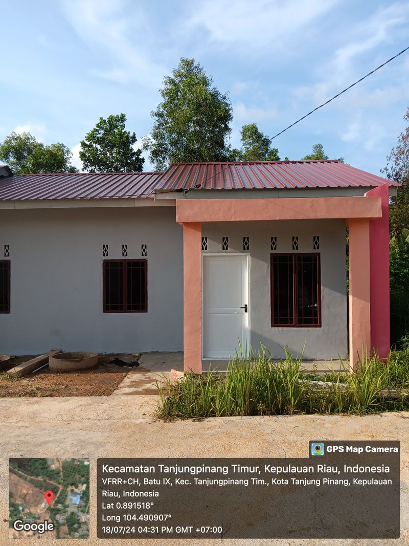 foto contoh rumah perumahan CENDRAWASIH MAS