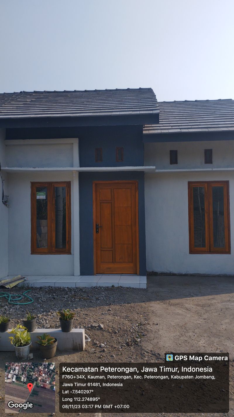 foto contoh rumah perumahan Annur Regency Peterongan